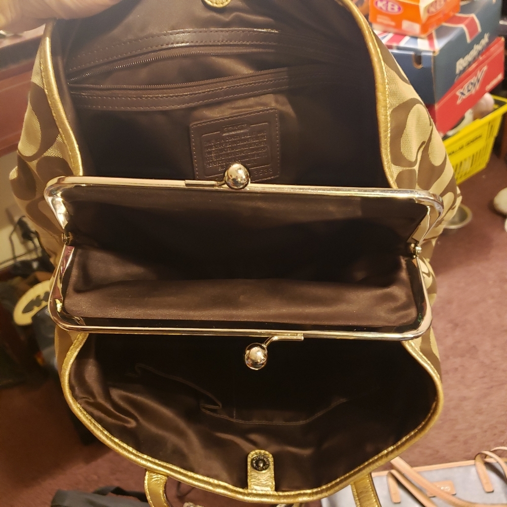 Coach diaper bag